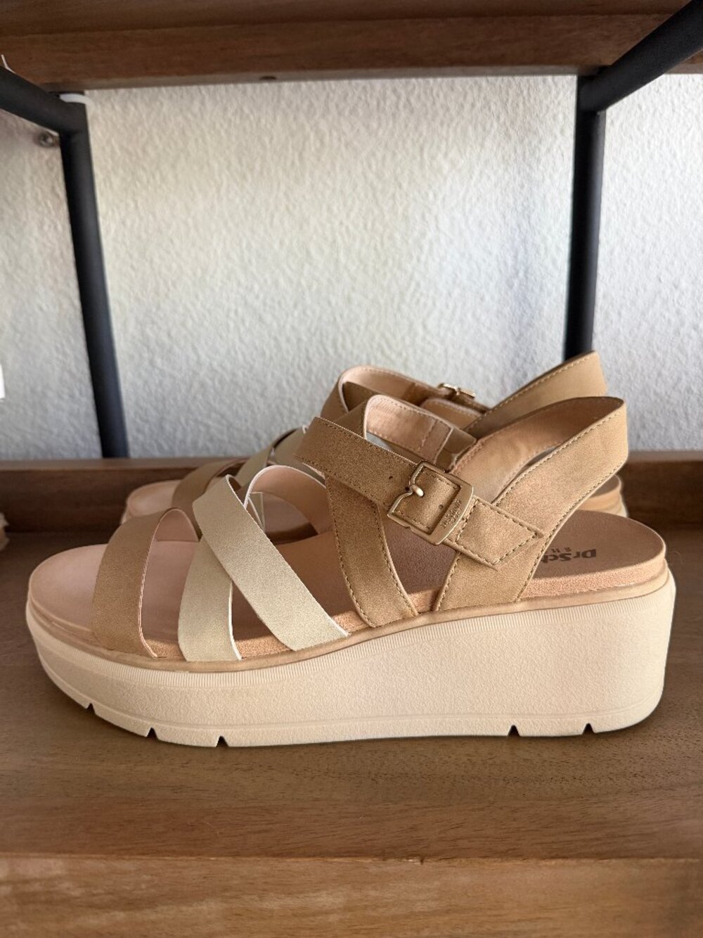 DR. SCHOLL'S Nice Max Sun Sandals in Sand color Sz.10 - Picture 7 of 9